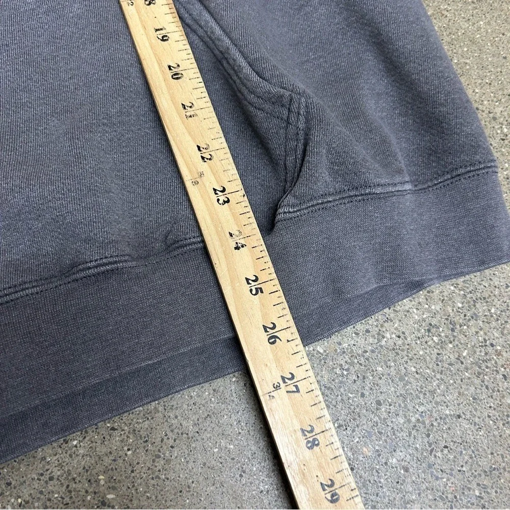 Vintage Nike Hoodie Mens XL Grey Faded Center Swoosh Check Travis Scott Y2K 90s